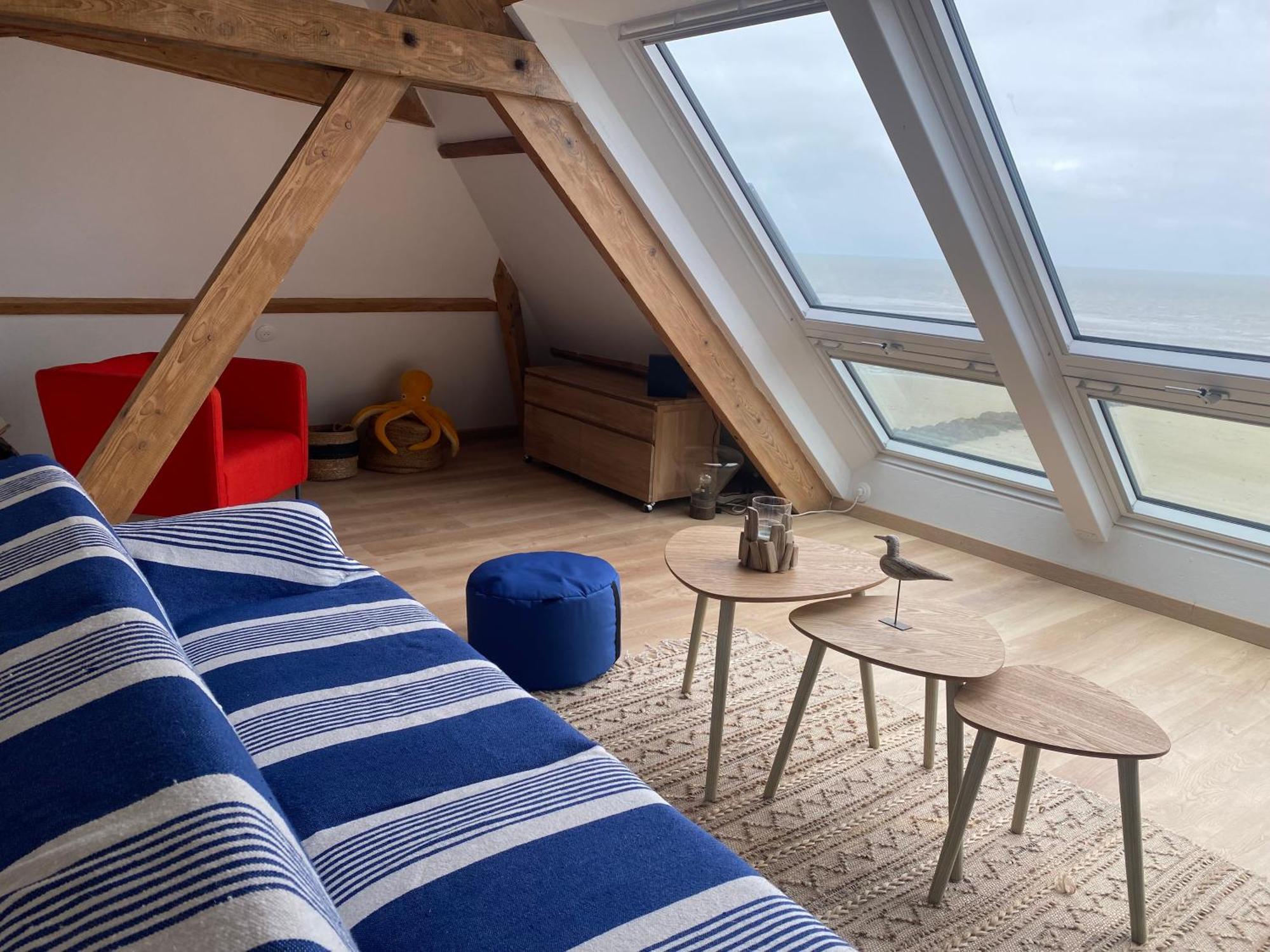 Vue Exceptionnelle En Front De Mer, 8 Personnes Ver-sur-Mer Exterior foto